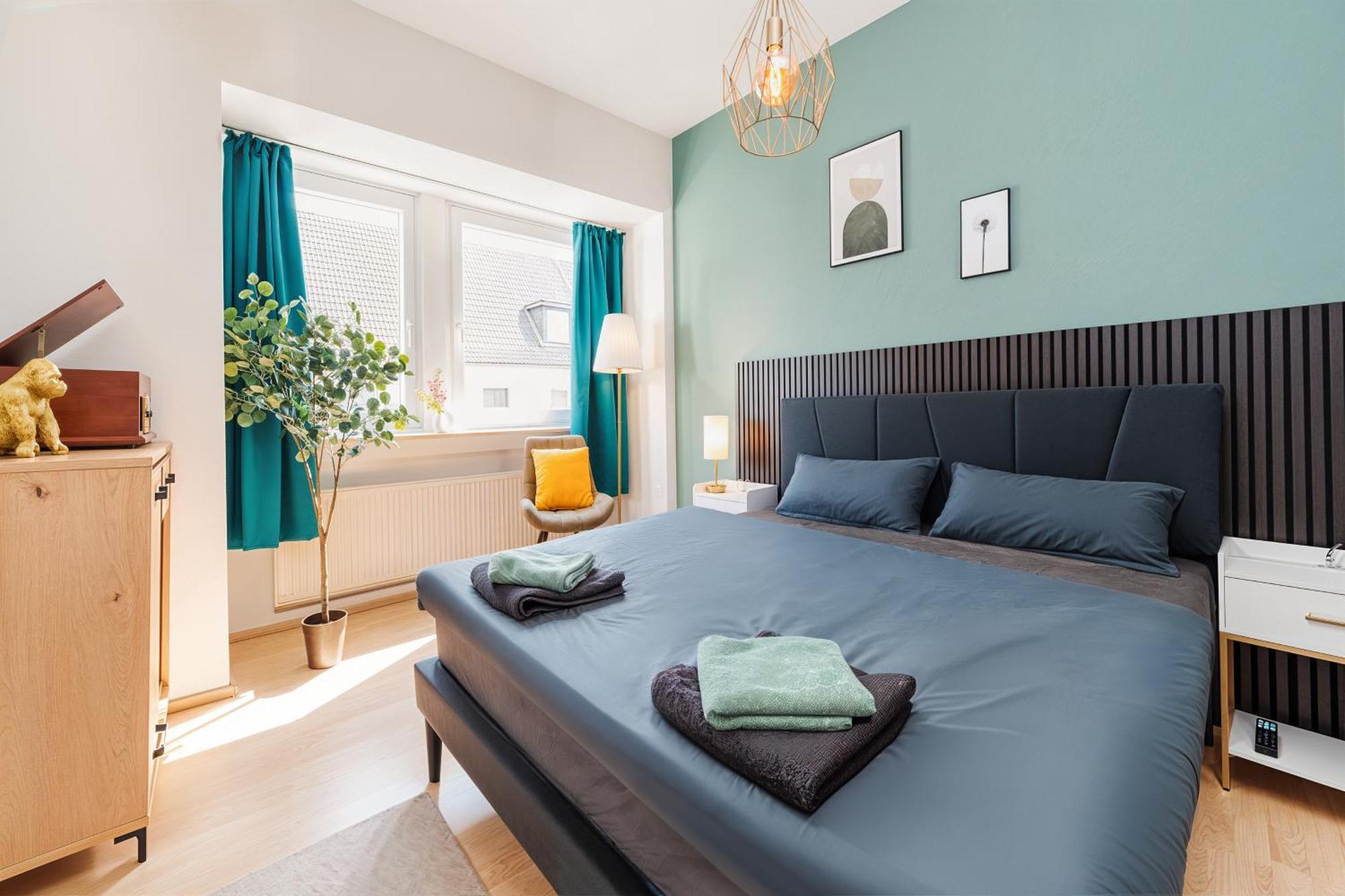 Smart Home - Essen - Perfect For 5 Guests! Central - Balcony - Netflix - Free Parking Zone Екстер'єр фото